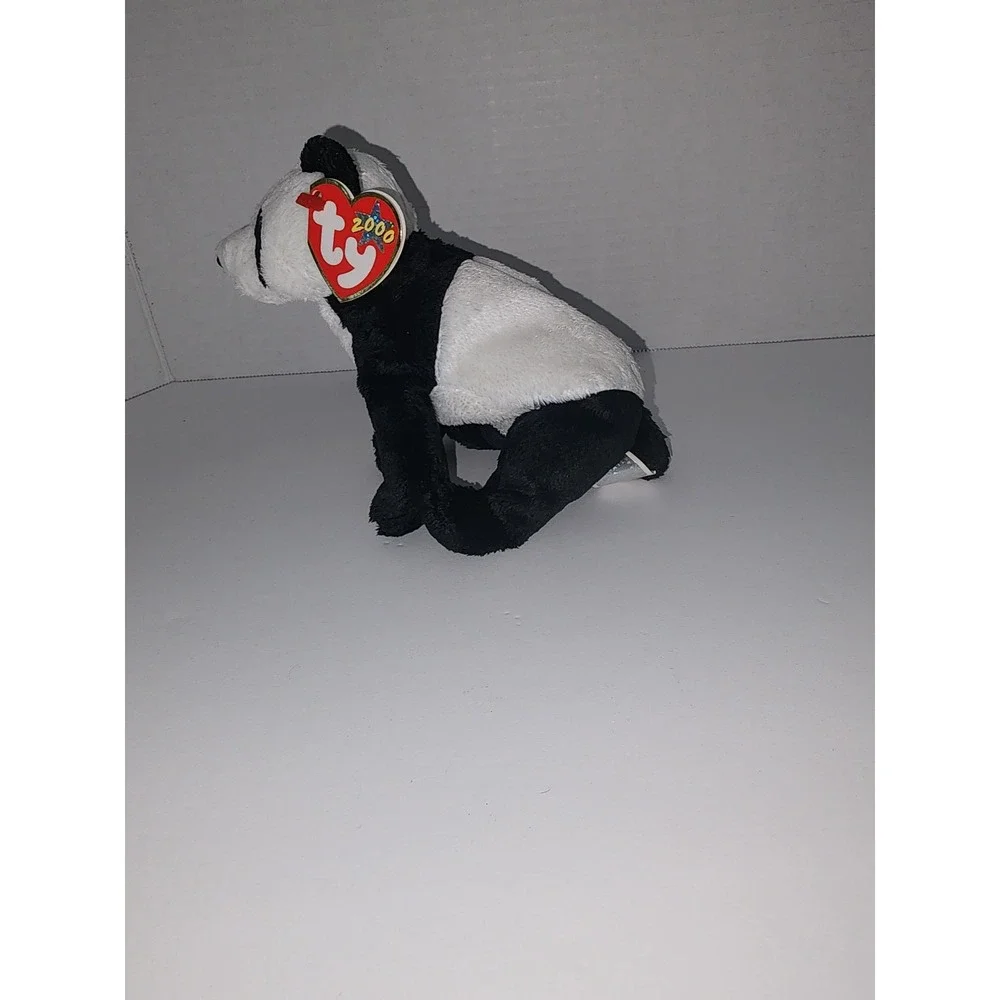 Ty Beanie Babies China The Panda‎ Bear 2000 Holographic tag